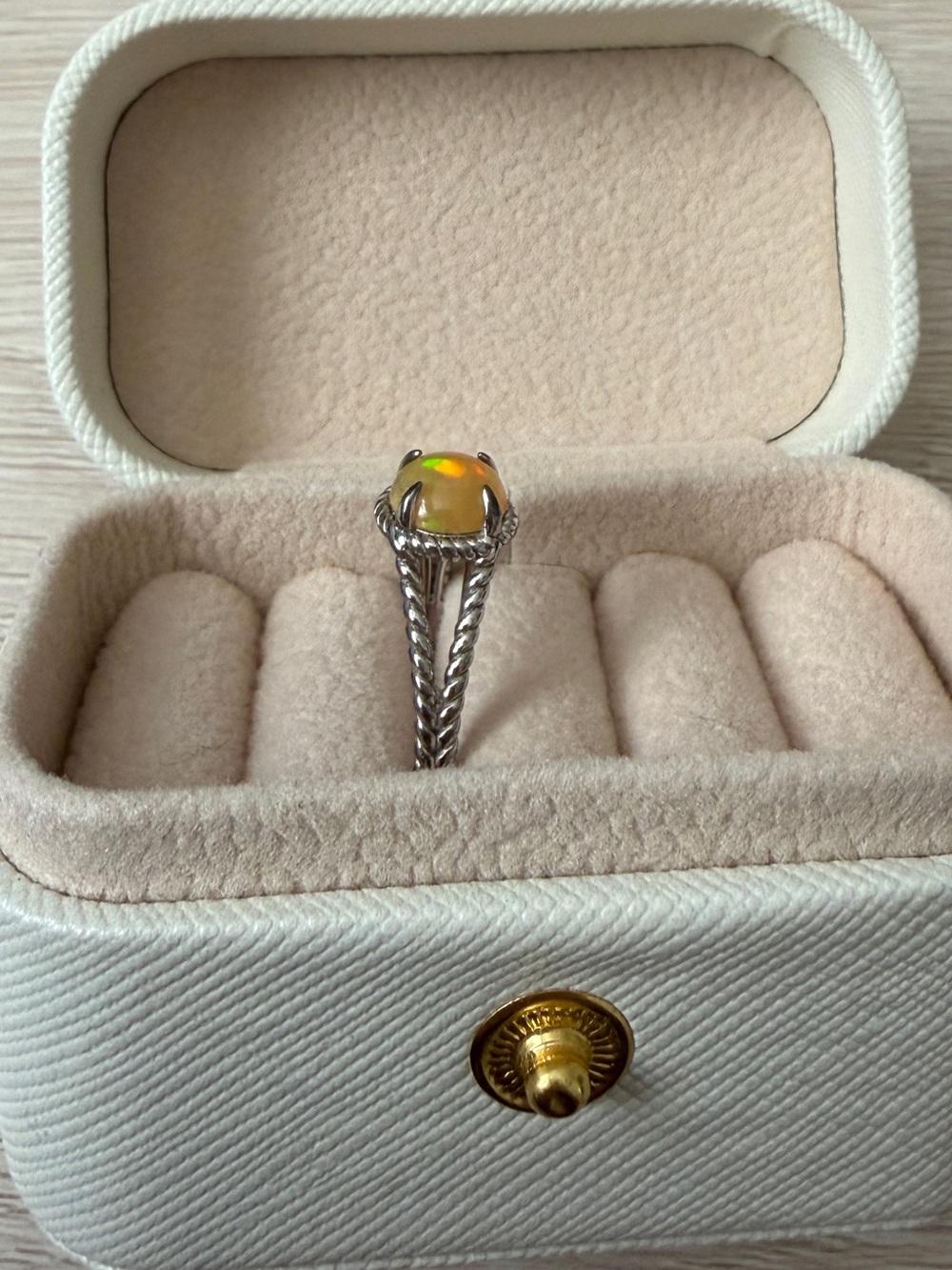Opal Rope Ring - Picture 2 of 3